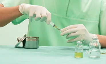 Antibiotics in a hospital