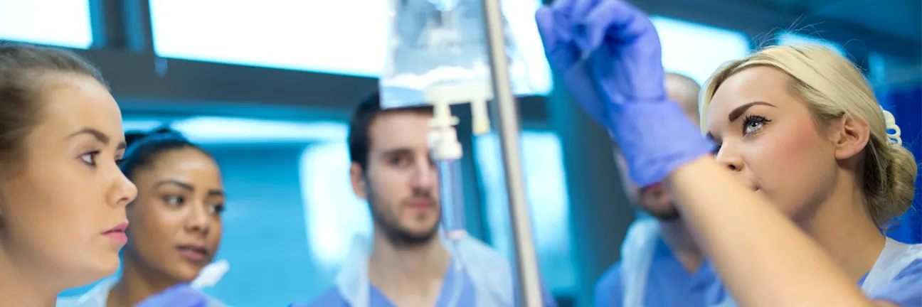 Antibiotics and doctors in hospitals	