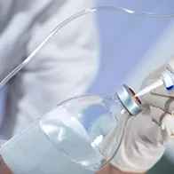 Antibiotics and doctors in a hospital