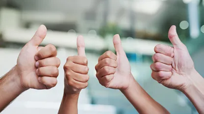Thumbs up. © Istockphoto