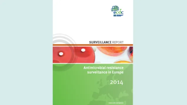 Antimicrobial resistance surveillance in Europe 2014 cover