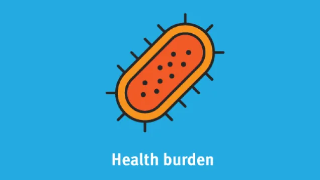 Icon for health burden