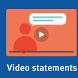 Video statements icon