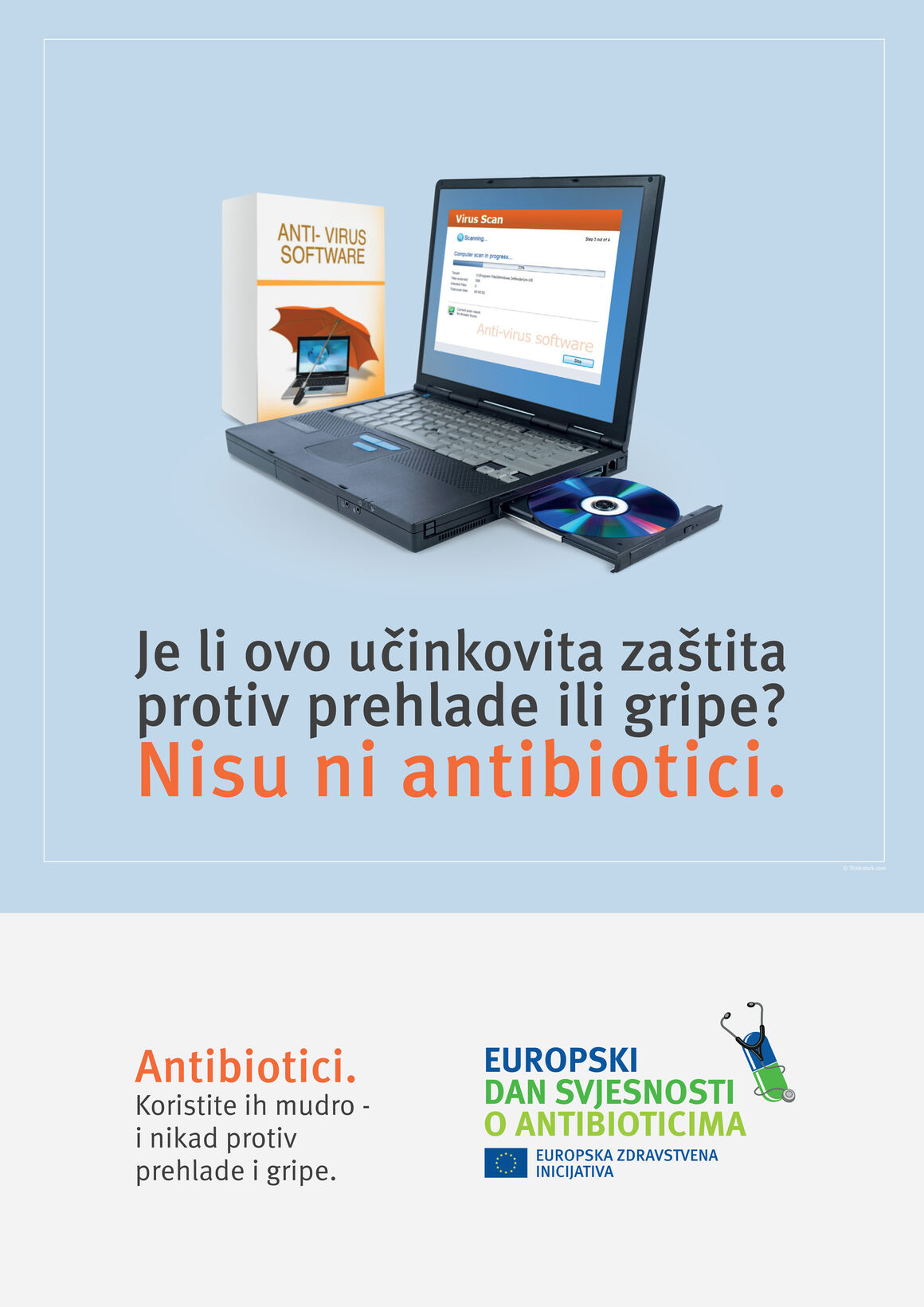Plakati: Je li ovo učinkovita zaštita protiv prehlade ili gripe? Nisu ni antibiotici.