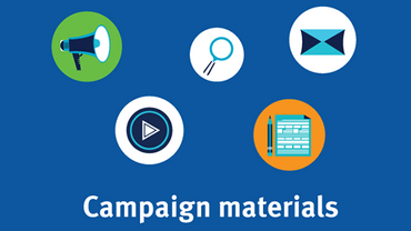 Campaign materials icon